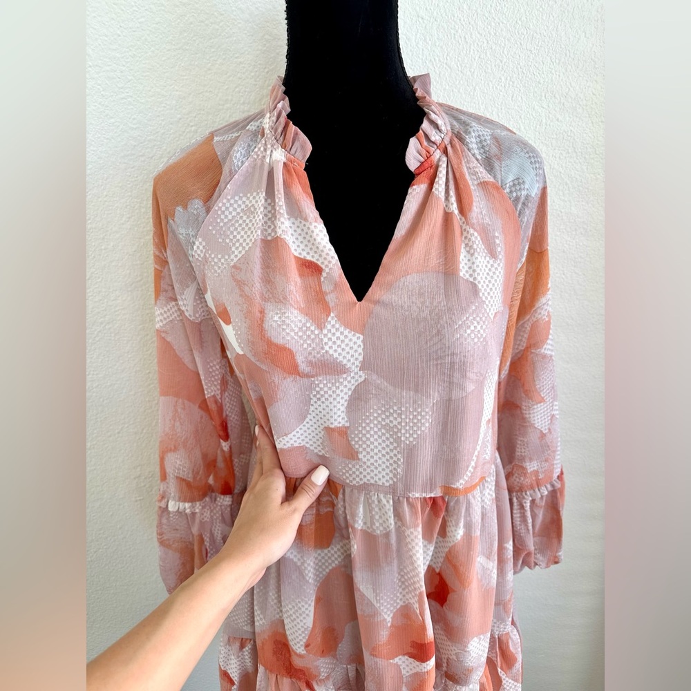EXPRESS CHIFFON DRESS - Picture 6 of 15
